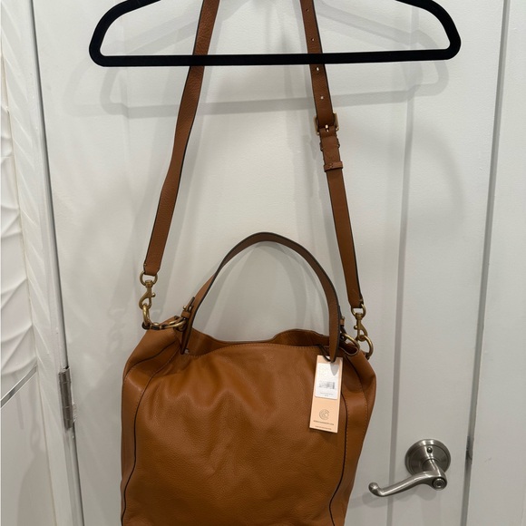 Rebecca Minkoff Tan Mab Leather Hobo Bag - Picture 13 of 13